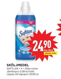 Willys SKÖLJMEDEL, SEK 24.9 erbjuda