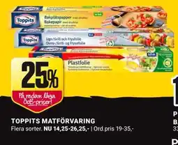 ÖoB TOPPITS MATFÖRVARING erbjuda