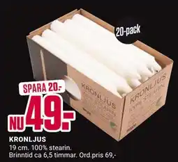 ÖoB KRONLJUS, SEK 49 erbjuda