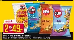 ÖoB OLW CHIPS & CHEEZ DOODLEZ, SEK 49 erbjuda