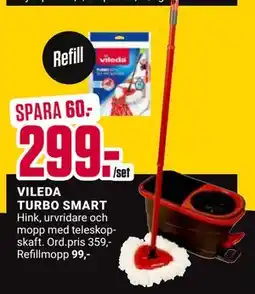 ÖoB VILEDA TURBO SMART, SEK 299 erbjuda