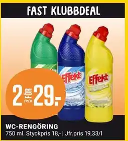 ÖoB WC-RENGÖRING, Medlemspris erbjuda