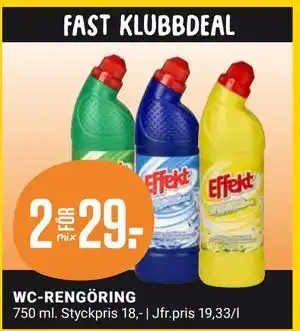 ÖoB WC-RENGÖRING, Medlemspris erbjuda