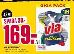 ÖoB VIA TVÄTTMEDEL, SEK 169 erbjuda