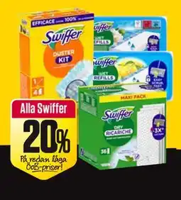 ÖoB Alla Swiffer erbjuda