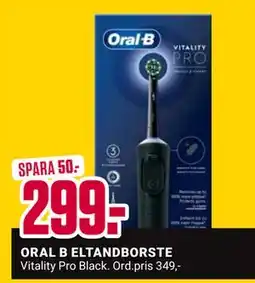 ÖoB ORAL B ELTANDBORSTE, SEK 299 erbjuda