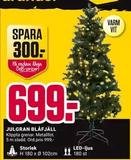 ÖoB JULGRAN BLÅFJÄLL, SEK 699 erbjuda