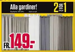 ÖoB Alla gardiner erbjuda