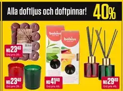 ÖoB Alla doftljus och doftpinnar! erbjuda