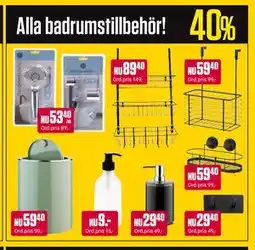 ÖoB Alla badrumstillbehör erbjuda