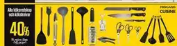 ÖoB Alla köksredskap och köksknivar erbjuda