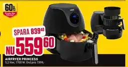 ÖoB AIRFRYER PRINCESS, SEK 559.6 erbjuda