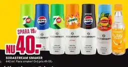 ÖoB SODASTREAM SMAKER, SEK 40 erbjuda