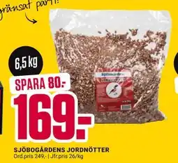 ÖoB SJÖBOGÅRDENS JORDNÖTTER, SEK 169 erbjuda