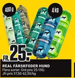 ÖoB REAL FÄRSKFODER HUND erbjuda