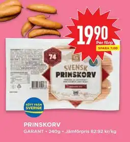 Willys Hemma PRINSKORV, SEK 19.9 erbjuda