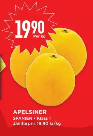 Willys Hemma APELSINER, SEK 19.9 erbjuda