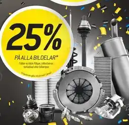 thansen 25% PÅ ALLA BILDELAR erbjuda