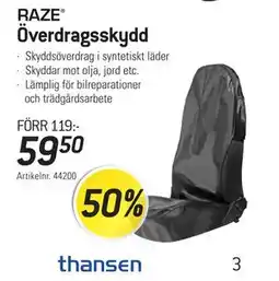 thansen Överdragsskydd, SEK 59.5 erbjuda