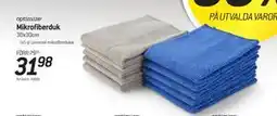 thansen Mikrofiberduk, SEK 31.98 erbjuda