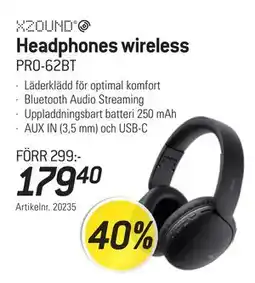 thansen Headphones wireless, SEK 179.4 erbjuda