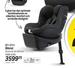 thansen Bilstol, SEK 3599.25 erbjuda