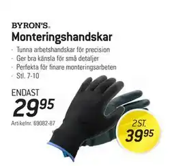 thansen Monteringshandskar, SEK 39.95 erbjuda