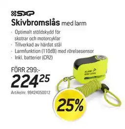 thansen Skivbromslås, SEK 224.25 erbjuda