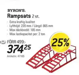 thansen Rampsats, SEK 374.25 erbjuda