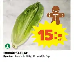 Coop Daglivs ROMANSALLAT, SEK 15 erbjuda