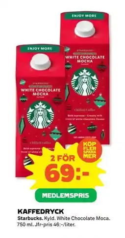 Coop Daglivs KAFFEDRYCK, Medlemspris erbjuda