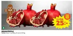 Coop Daglivs GRANATÄPPLE, SEK 25 erbjuda