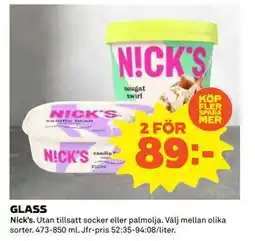 Coop Daglivs GLASS, SEK 89 erbjuda