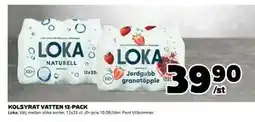Coop Daglivs KOLSYRAT VATTEN 12-PACK, SEK 39.9 erbjuda