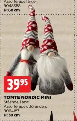 Jem&Fix TOMTE NORDIC MINI, SEK 39.95 erbjuda