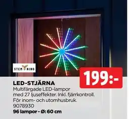 Jem&Fix LED-STJÄRNA, SEK 199 erbjuda