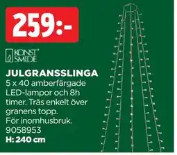 Jem&Fix JULGRANSSLINGA, SEK 259 erbjuda