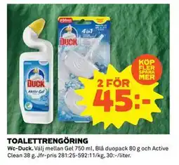 Coop Daglivs TOALETTRENGÖRING, SEK 45 erbjuda