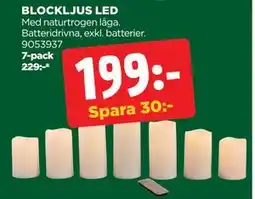 Jem&Fix BLOCKLJUS LED, SEK 199 erbjuda