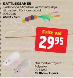 Jem&Fix KATTLEKSAKER, SEK 29.95 erbjuda