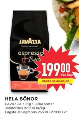 Willys Hela bönor erbjuda