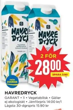 Willys Havredryck erbjuda