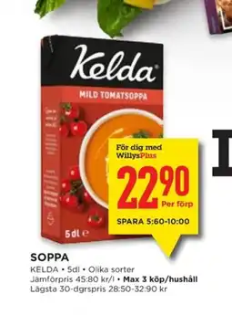 Willys SOPPA erbjuda