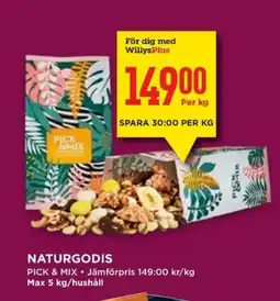 Willys Naturgodis erbjuda