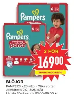 Willys Blöjor erbjuda