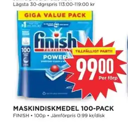 Willys Maskindiskmedel 100-pack erbjuda