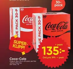 DollarStore Coca-Cola erbjuda