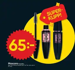 DollarStore Mascara Maybelline erbjuda
