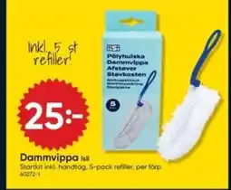 DollarStore Dammvippa isi erbjuda
