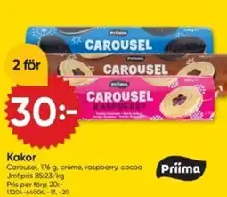 DollarStore Kakor erbjuda